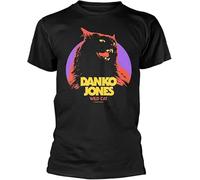 WDCzzFD Danko Jones Wild Cat Mens T-Tshirts Camisetas y Tops(Small)