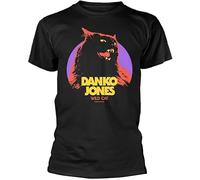 WDCzzFD Danko Jones Wild Cat T-Tshirts Camisetas y Tops(Medium)