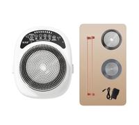 WDDEYYDS Cepillo de Espalda Eléctrico de Pared con Cabezal Giratorio y Riel de Elevación Automático para Ducha - Cepillo Corporal para Limpieza Profunda, Exfoliación y Masaje, Resistente Al Agua Ipx7