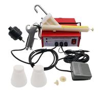 WDDEYYDS Portable Electric Paint Spray Gun,Electrostatic Powder Coating System Machine,with W/Foot Switch 2 Stage,Powder Coating Gun,Paint Spray Gun,Powder Coating Equipment，nozzles, Powder Cups