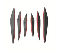 WDDZTMNB 6pcs Spoiler Parachoques Delantero,Compatible para Mercedes-Benz W164 ML-Class ML300 ML350,Accesorios de Coche,Carbon Fibres