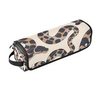 WDdZzyy Ball Python - Bolsa de viaje minimalista para cabello caliente con almohadilla resistente al calor, organizador impermeable para herramientas calientes, rizador plano, planchas planas, Bola