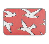 WDdZzyy Doodle Style Albatross Red Summer gato refrigeración almohadilla auto refrigeración 38 "x 23" camas de refrigeración para mascotas al aire libre linda cama refrescante para perros M