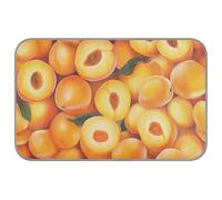 WDdZzyy Dulce Albaricoque Fruta Neutra Verano Pad para gato Auto Cooling 38 "x 23" Ice Pad para chihuahua sueño acogedor uniquapete refrescante para mascotas M