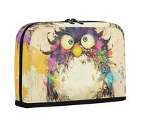 WDdZzyy Estuche de almacenamiento para lápices de pintura artística de hormigas estéticas, bolsas de maquillaje de gran capacidad, organizador de papelería suave para estudiantes y escuelas