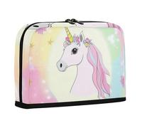 WDdZzyy - Estuches para lápices de unicornios mágicos, bolsa de almacenamiento de gran capacidad, organizador de papelería de alta capacidad, para cosméticos de hombre