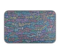 WDdZzyy Fórmulas matemáticas de dibujos animados azules para verano, almohadillas o alfombrillas de refrigeración para gatos al aire libre, cama para gatos para cerdos, acogedora, esencial para dormir