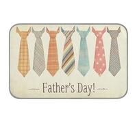 WDdZzyy Happy Father's Cartoon Tie Retro Summer Cat Cooling Pad - Cama de refrigeración para gatos al aire libre para hámster interior, cómoda esterilla refrescante para Perros M