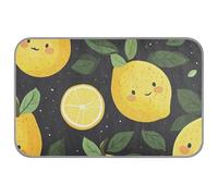 WDdZzyy Happy Lemon - Cama refrescante de verano para perro, 38 x 23 pulgadas, alfombrilla de refrigeración para mascotas para hámster, accesorios exteriores, manta para perros, talla M