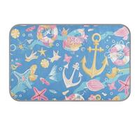 WDdZzyy Sea Ocean Blue Waves Ocean Summer Dog - Alfombrilla de refrigeración de gel para gatos y mascotas, tapete de exterior Frio para Perros M