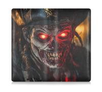 WDdZzyy Zombie Pirate - Funda de piel sintética para registro de coche y tarjeta de seguro, accesorios para conductores, propietarios de automóviles, remolque, motocicleta y barco