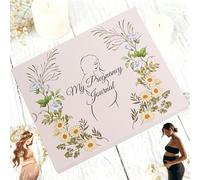 WDEC Diario de Embarazo, Libro Para Futuras Mamás, Recuerdos Para Bebés Para Futuras Mamás Con Espacio Para Fotos, Libro de Embarazo, Regalo Embarazo, Regalo de Embarazo Para Padres Primerizos