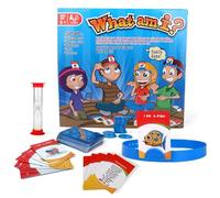WDEC Juego de Mesa ¿Qué Soy Yo? Juego de Cartas Familiar, Juego de Cartas de Preguntas rápidas Adecuado para Adultos y niños, Clasico Juegos de Mesa Niños parta Jugar en Familia