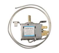 WDF18 WDF19 Termostato de refrigerador Controlador de temperatura mecánico de metal 3 pines 2 pines CA 250V 4A 5A Congelador Interruptor de repuesto compatible (A)