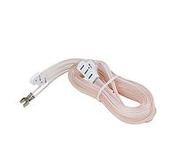 Wdfnexalai Antena dipolo FM interior tipo T, receptor estéreo de 300 ohmios, antena transparente para interiores