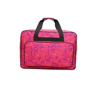 Wdfnexalai Bolsa de almacenamiento multifunción para máquina de coser, cubierta antipolvo, rosa roja, 38x18x25 cm, como se muestra en la