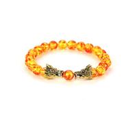 Wdfnexalai Pulsera de cuentas de piedra de lava natural How Lite de primera calidad, unisex, elegante y delicada, as description, Plástico, como se muestra en la