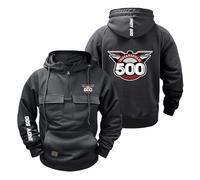 WDGYZZXJ Sudadera con Capucha Acogedora para Hombre In.di.an.Ap.OL.is 500 Ropa De Abrigo Estampado Sudaderas Media Cremallera Chaqueta-SHSe||3X_l