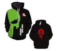 WDGYZZXJ Sudadera con Capucha para Hombre Chaqueta Acogedora para The H.or.d.e Primavera Y Otoño Ropa De Abrigo Deportiva -C||x_s