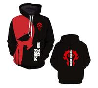 WDGYZZXJ Sudadera con Capucha para Hombre Ropa De Calle Suave The H.or.d.e Chaqueta Gráfico 3D Abrigo -C||3X_l