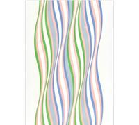 WDHBI HEKA Bridget - Póster de Riley The Green Wall Art Moderno, pintura en lienzo, impresión Bridget Riley para decoración de sala de estar, 60 x 90 cm, sin marco