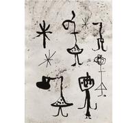 WDHBI HEKA Famoso Arte de Pared Joan Miro Joan Miro Impresiones y póster Joan Miro Pintura de línea roja Negra para decoración de la Sala de Estar del hogar 20x30cmx1 Sin Marco