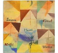 WDHBI HEKA Paul Klee - Lienzo decorativo para pared, diseño de Don Giovanni bávaro de Paul Klee, impresiones de estilo retro para decoración de sala de estar, 55 x 55 cm, 1 unidad, sin marco