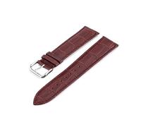 Wdjadp Correas de cuero genuino de 10-24 mm de varios tamaños, accesorios de repuesto universales, adecuadas para atuendos formales e informales.,Línea marrón,13 mm