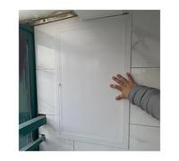 WDJBPSH Trampilla Pladur Blanco Puerta de Panel Acceso, Tapa para Cubrir Orificios Reparación para Techos, Paredes y Paneles Yeso(20.3x40cm/8x15.7in)