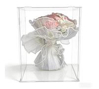 WDJBPSH Vitrina expositora para Colecciones Grandes Vitrinas Transparentes para Objetos Coleccionables, Cajas Exhibición Miniaturas Accesorio Sombrero Bolso(40x55x65cm/15.7x21.6x25.5in)