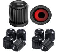 WDJRUIRUI 10 Piezas Tapas de Válvula de Neumático para Audi Q2 GA I 2020-2024,Tapas de Plástico para Válvula Tapas de Polvo de Rueda Tapones Rueda Coche