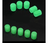 WDJRUIRUI 10 Piezas Tapas de Válvulas Luminosas para Coche para Dacia Sandero II 2016-2020, con Sellado Anillo Sellador Antifugas para Protección Total