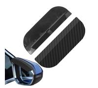 WDJRUIRUI 2 Piezas Deflector de Lluvia para Ford Kuga Titanium/Trend/Cool AB Bj.2020, Carbono Visera Retrovisor Clip-on Protección Aerodinámica Accesorios Exterior Negro