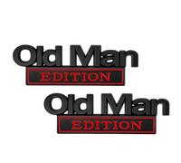 WDJRUIRUI 2 Piezas Emblema Insignia Pegatina Calcomanías para Coches para Smart Fortwo 451 453 Forfour 450 452 454,3D Metal Car Side Fender Tronco Trasero Accesorios Decorativos,黑红