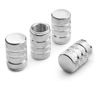 WDJRUIRUI 4 Piezas de Tapas de Válvulas de Neumático para Mg4 Ev Eh32 2022 2023 2024,Tapa de válvula de Aluminio Tapones de válvula de Coche Resistentes a la Corrosión,Grey