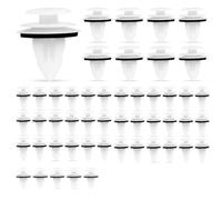 WDJRUIRUI 50 Piezas Clips Paneles de Puerta para VW Passat Variant Typ B6/3C AB Bj.2005-2010, Grapas de Nailon Puro Reforzado Sujeción Interior Resistente Remaches con Junta