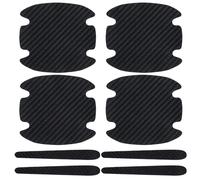 WDJRUIRUI 8 Pcs Película Manijas de Coche para Porsche Cayenne Coupé 9YB I 2019-2024, Fibra de Carbono como la manija Tira de Protección de Borde de Puerta de Coche