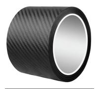 WDJRUIRUI Rollo de Fibra de Carbono para Dacia Sandero Stepway AB Bj.2013-2020, de Protección de Bordes contra Arañazos de Pintura autoadhesiva Adhesivo Impermeable para Coche (7 x50cm)