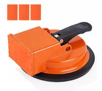 WDKXCN Herramienta fijadora de huecos de suelo para laminado, herramientas de succión de suelos laminados resistentes con 3 almohadillas de fieltro adhesivas, herramientas de suelo laminado para