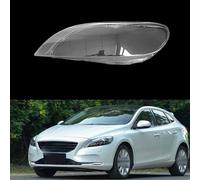 WDMNAO 2 Piezas Coche Cubierta de Lente Transparente para Volvo V40 2013-2016, Lente de Faro Delantero, Lado Derecho E Izquierdo, Lente de Faro Delantero Accesorios, A/Right