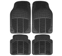 WDMNAO Juego de Alfombrillas de Goma para Hyundai Genesis 2010-2023, Alfombrillas de Coche de Goma A Medida, Diseño Antideslizante, Accesorios Interior,Rear Split