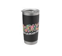 WDNC - We Do Not Care Club Vaso térmico de acero inoxidable de doble pared