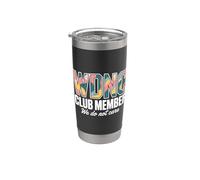 WDNC - We Do Not Care Club Vaso térmico de acero inoxidable de doble pared