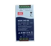 WDR-240 WDR-240-24 24V 10A 240W Fuente de alimentación Industrial Carril de Salida única