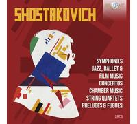 Dmitri Shostako Shostakovich: Symphonies/Jazz, Ballet & Film Music/Concerto (CD)