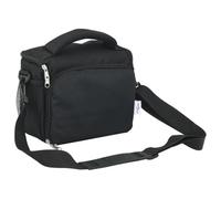 WDSAYREH Funda impermeable de tela Oxford 600D con revestimiento de PVC, color negro, con divisor extraíble y funda para la lluvia, gran capacidad de almacenamiento para cámara y lentes