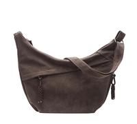 WDSBZNB Bolso Ante Marron Bolso bandolera retro for mujer, de ante sintético, color puro, gran capacidad, for el hombro, estilo hobo, for invierno(Dark Coffee)