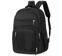 WDSBZNB Mochilas Escolares Mochila for el trabajo, la escuela y los desplazamientos diarios. Puede contener una computadora portátil de 16 pulgadas tanto for hombres como for mujeres(Green)