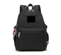 WDSBZNB Mochilas Escolares Mochila ligera, impermeable, de gran capacidad for el tiempo libre, for hombres y mujeres, mochila escolar, bolsa viaje, negra, azul, blanca roja(Black)