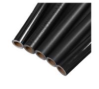 WDSBZNB Vinilo Encimera Cocina Pegatinas impermeables negras for cocina, papel de pared autoadhesivo a prueba aceite, muebles, mesa, armario, puerta, película renovación(Black Brick,3M x 40CM)